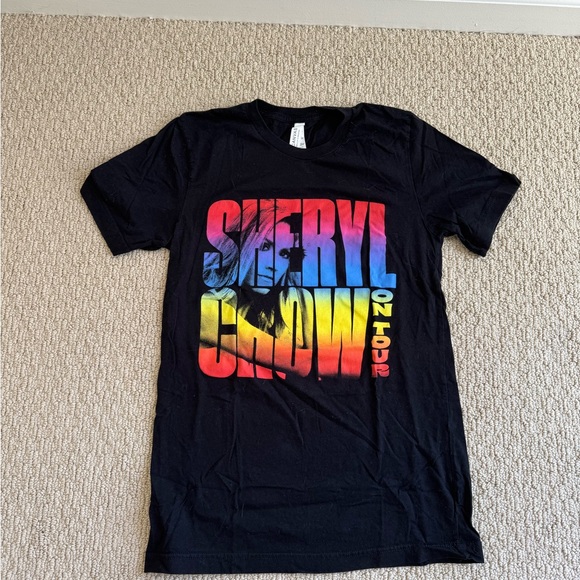 Sheryl Crow On Tour Black Tee - Picture 1 of 3